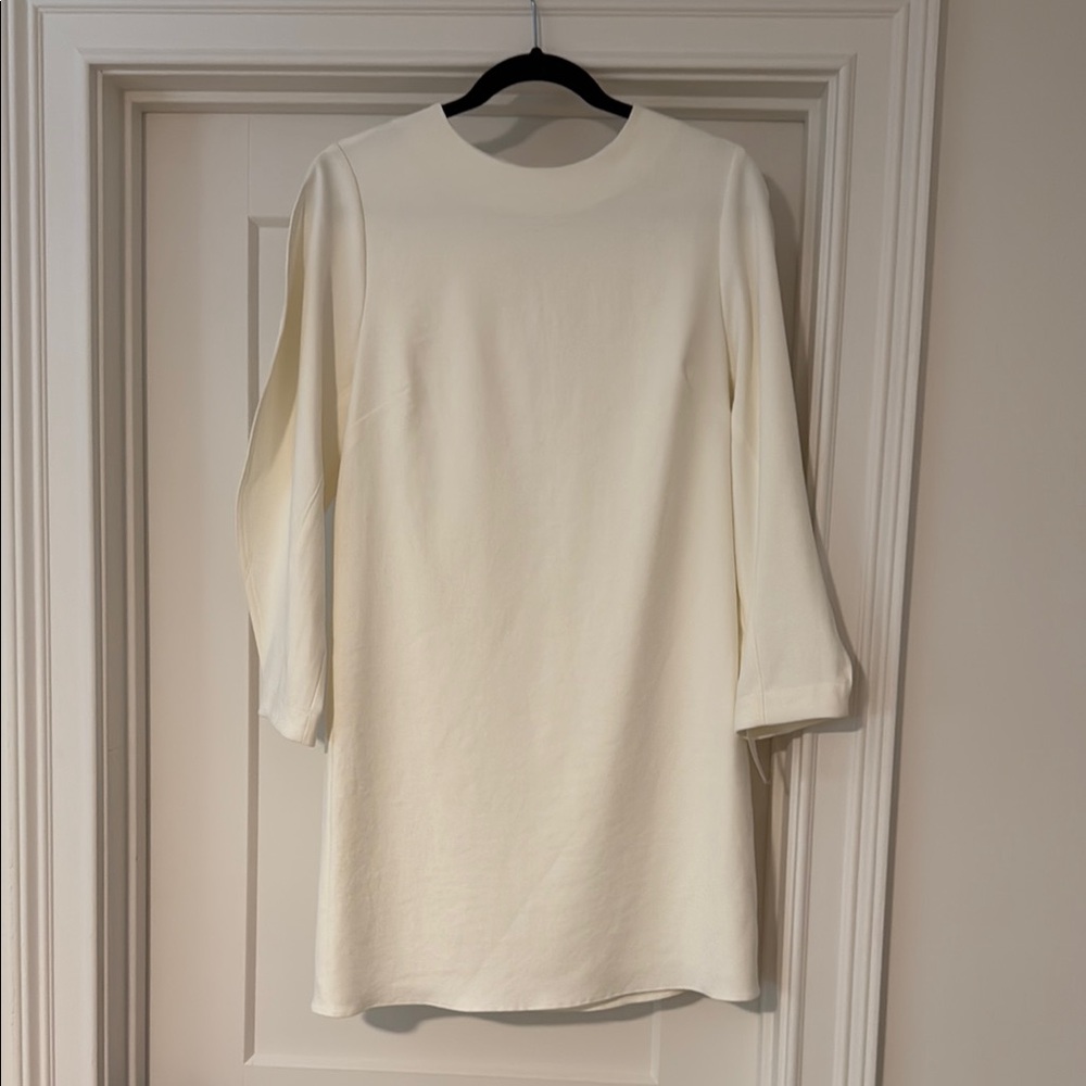 Tibi Cream Mini Dress